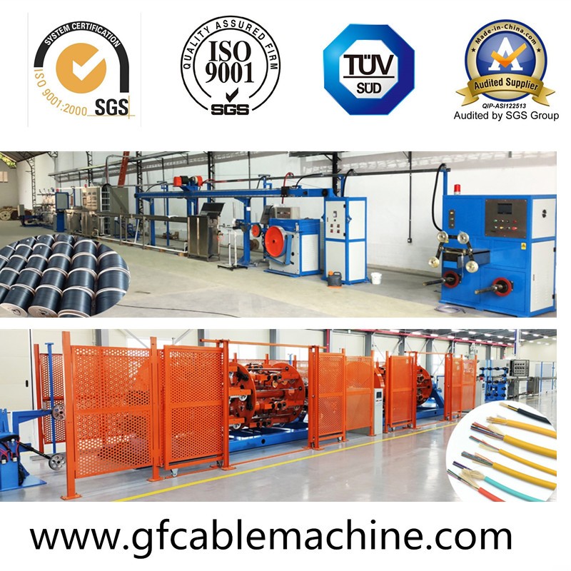 Distribution/Breakout cable sheathing line-optical cable machine