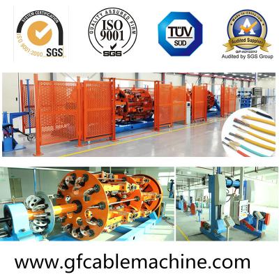Distribution/Breakout cable sheathing line-optical cable machine